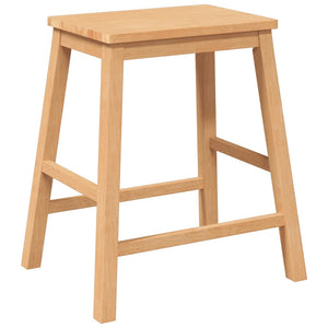 2er Set Barstühle aus Massivholz