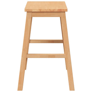 2er Set Barstühle aus Massivholz