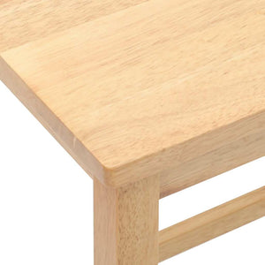 2er Set Barstühle aus Massivholz