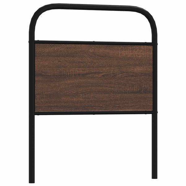Ersatz-Kopfteil Braun Eichenoptik 75 cm
