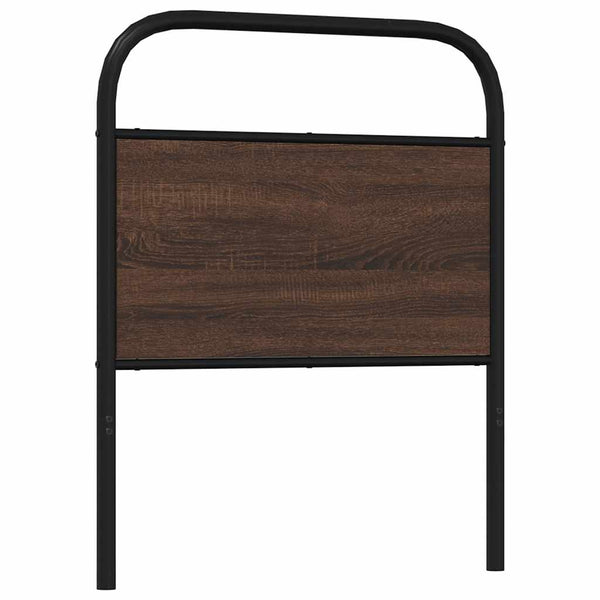 Ersatz-Kopfteil Braun Eichenoptik 75 cm