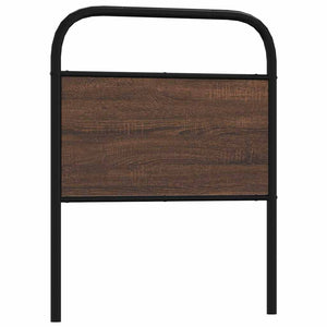 Ersatz-Kopfteil Braun Eichen-Optik 80 cm