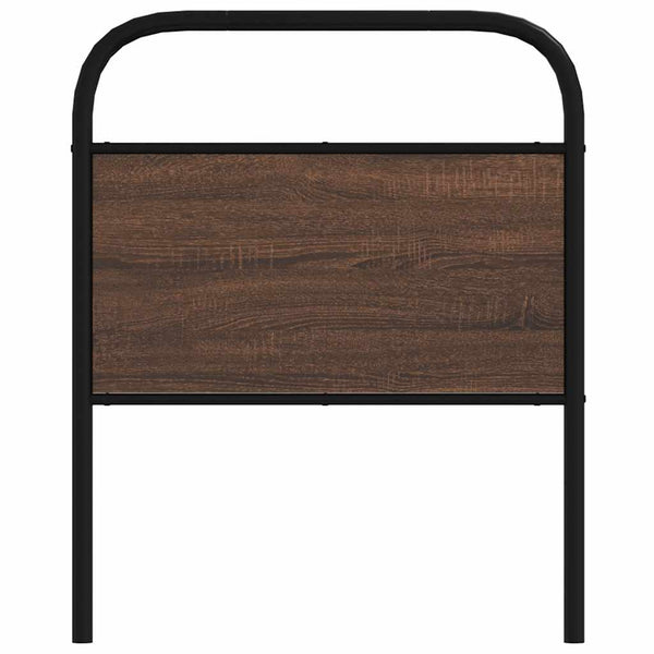 Ersatz-Kopfteil Braun Eichen-Optik 80 cm