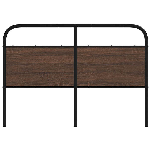 Ersatz-Kopfteil Braun Eiche 120 cm