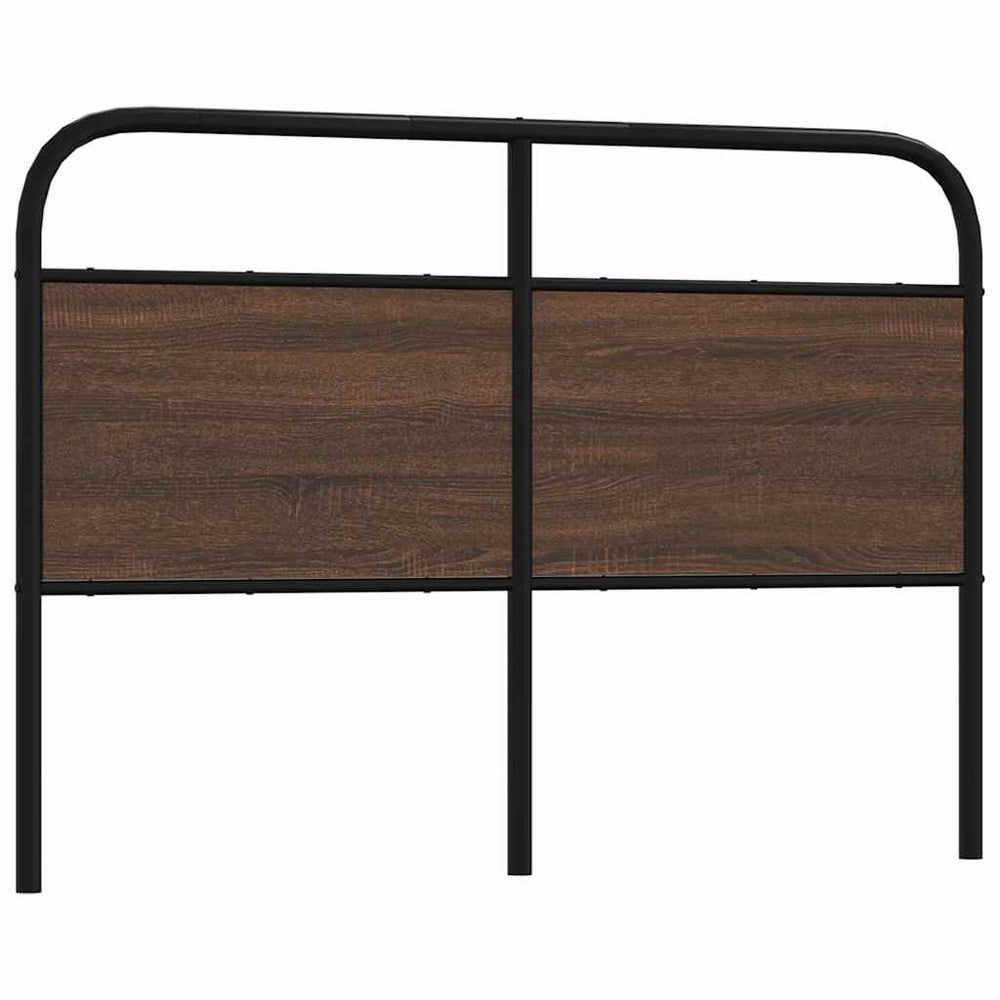 Ersatz-Kopfteil Braun Eiche 135 cm