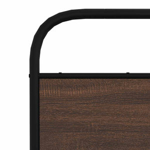 Ersatz-Kopfteil Braun Eiche 135 cm