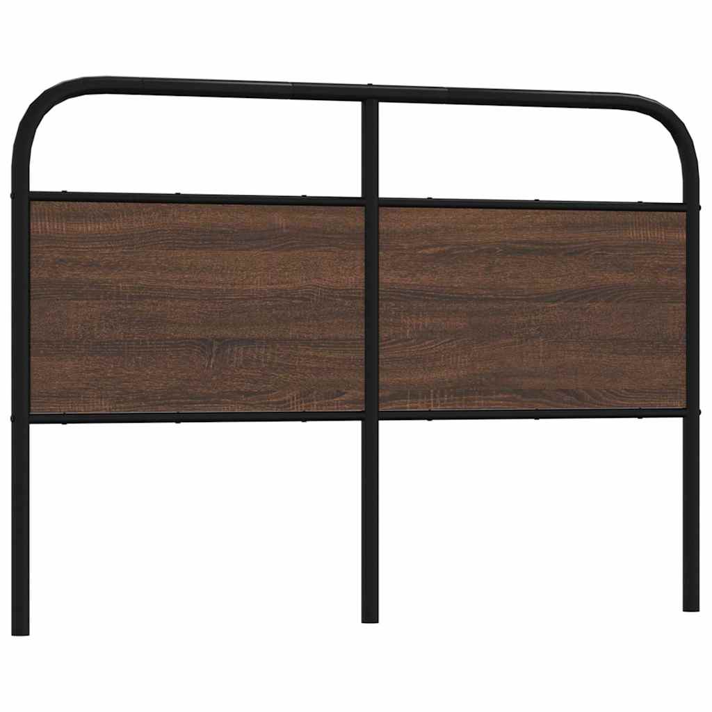 Ersatz-Kopfteil Braun Eiche 140 cm