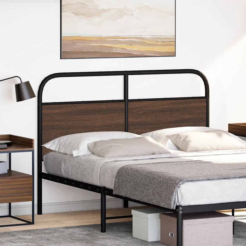 Ersatz-Kopfteil Braun Eiche 140 cm