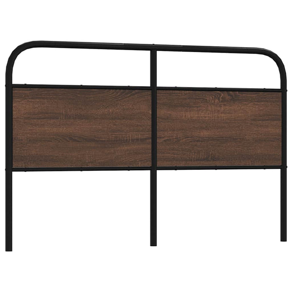 Ersatz-Kopfteil Braun Eiche 160 cm