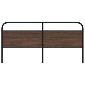 Ersatz-Kopfteil Braun Eiche 180 cm