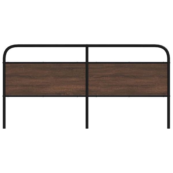 Ersatz-Kopfteil Braun Eiche 180 cm