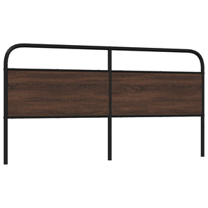 Ersatz-Kopfteil Braun Eiche 180 cm