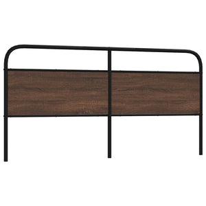 Ersatz-Kopfteil Braun Eichen-Optik 190 cm