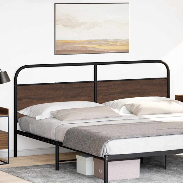 Ersatz-Kopfteil Braun Eichen-Optik 190 cm