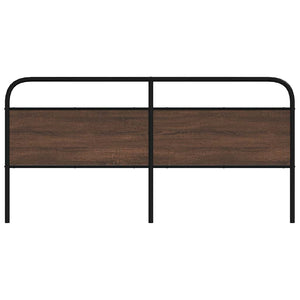 Ersatz-Kopfteil Braun Eichen-Optik 190 cm