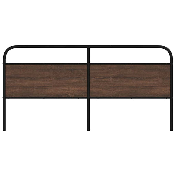 Ersatz-Kopfteil Braun Eichen-Optik 190 cm