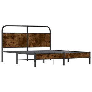 Bettgestell 160x200 cm Räuchereiche