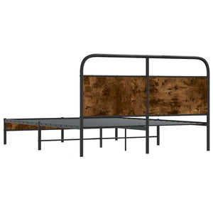 Bettgestell 160x200 cm Räuchereiche