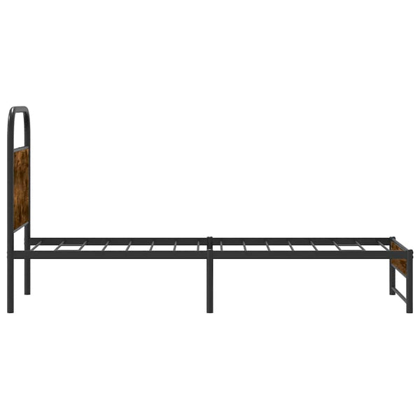 Bettgestell 80x200 cm Räuchereiche