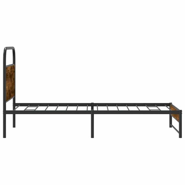 Bettgestell 90x190 cm Räuchereiche