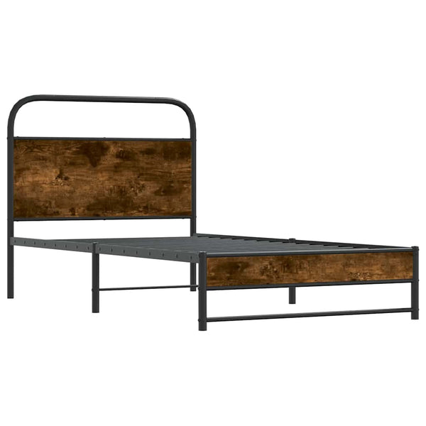 Bettgestell 100x200 cm Räuchereiche
