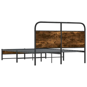 Bettgestell 140x190 cm Räuchereiche