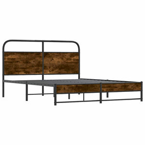 Bettgestell 150x200 cm Räuchereiche