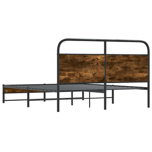 Bettgestell 150x200 cm Räuchereiche