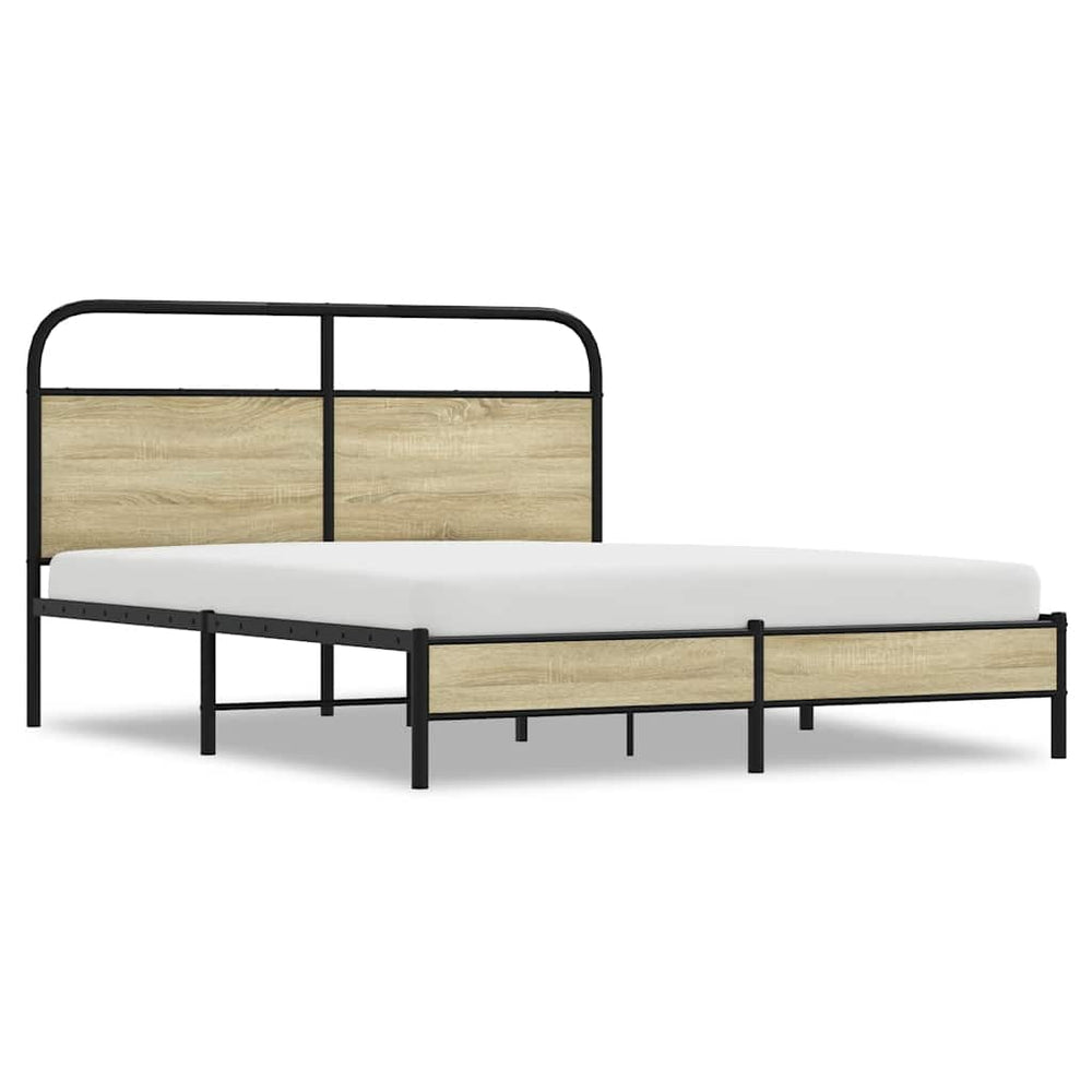 Bettgestell 160x200 cm Sonoma Eiche