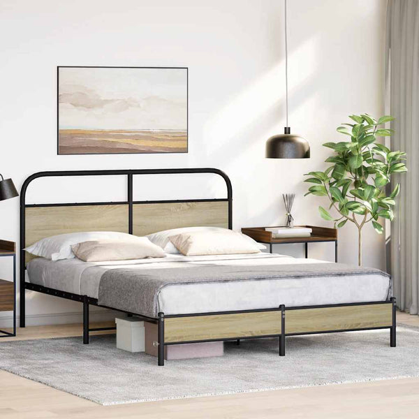 Bettgestell 160x200 cm Sonoma Eiche