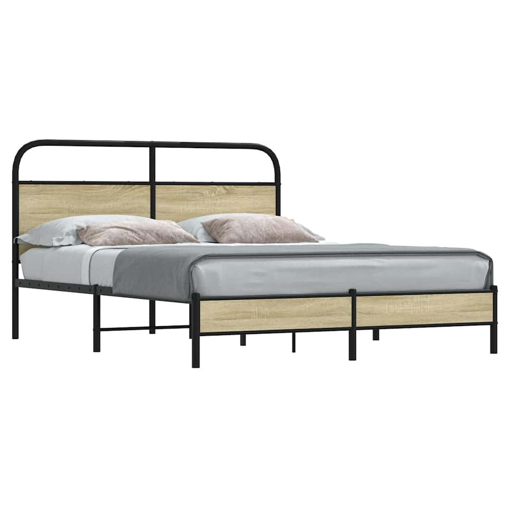 Bettgestell 160x200 cm Sonoma Eiche