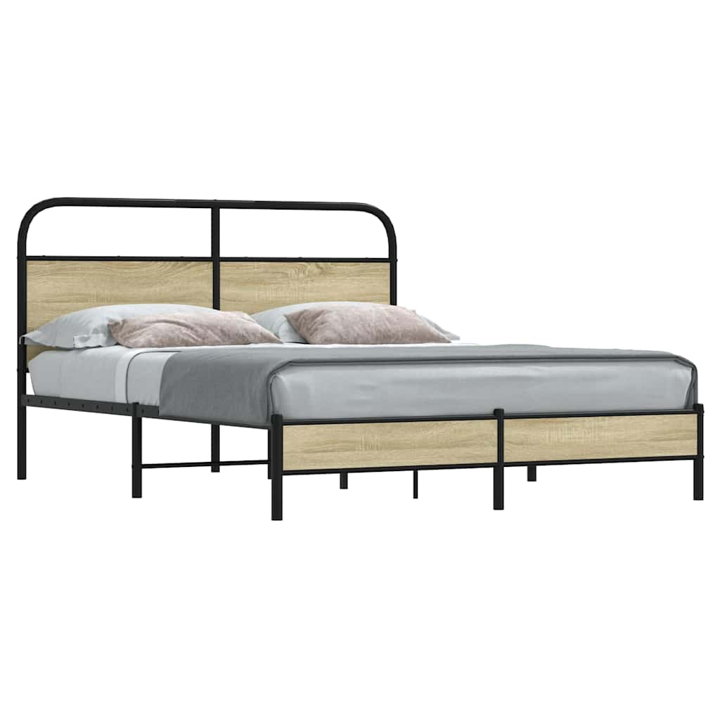 Bettgestell 160x200 cm Sonoma Eiche