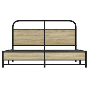 Bettgestell 150x200 cm Sonoma Eiche