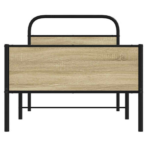 Bettgestell 75x190 cm Sonoma-Eiche