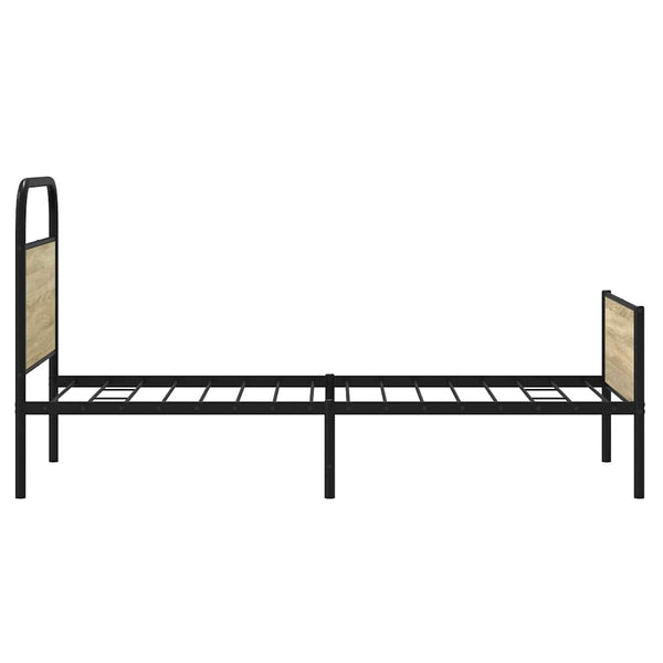 Bettgestell 75x190 cm Sonoma-Eiche