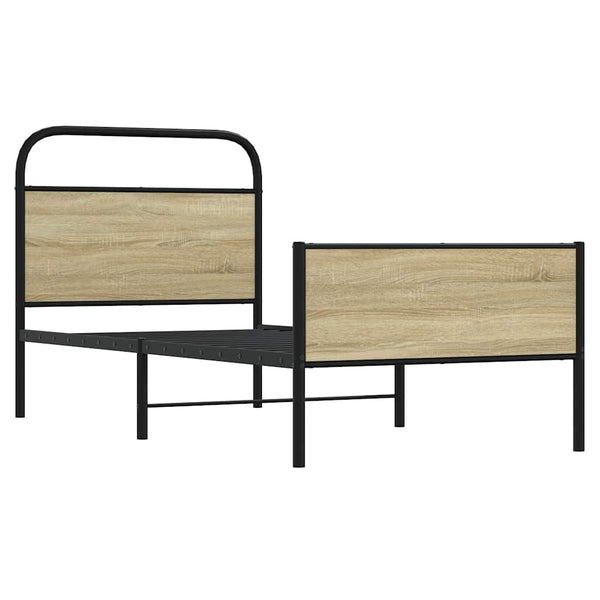 Bettgestell 80x200 cm Sonoma Eiche