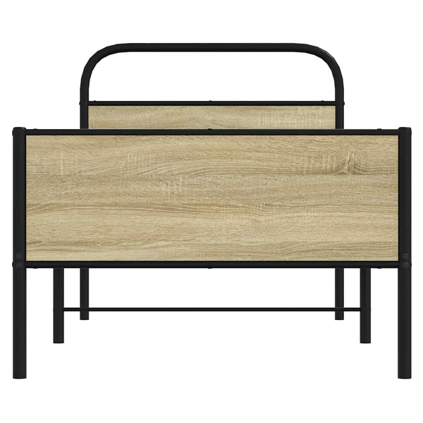Bettgestell 80x200 cm Sonoma Eiche