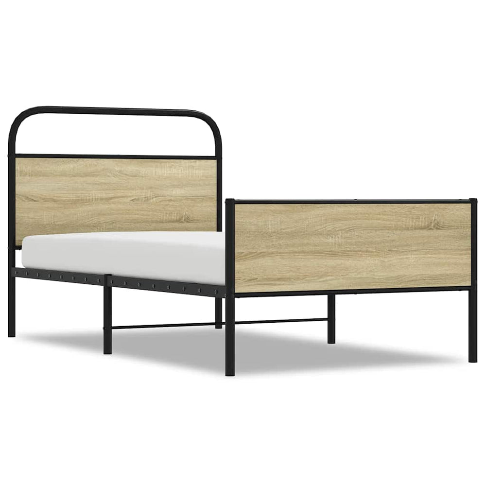 Bettgestell 90x190 cm Sonoma Eiche