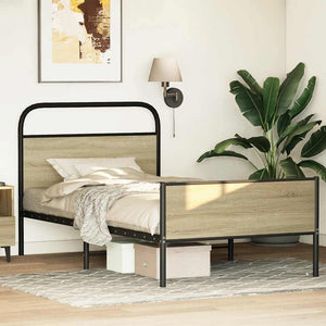 Bettgestell 90x190 cm Sonoma Eiche