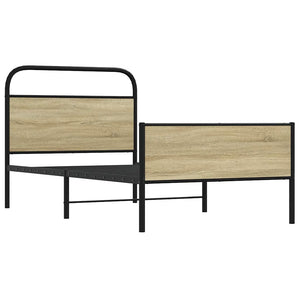 Bettgestell 90x200 cm Sonoma Eiche