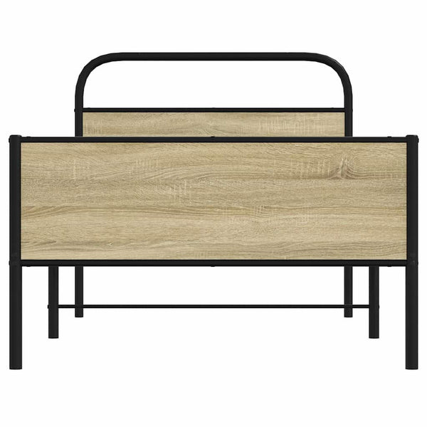 Bettgestell 90x200 cm Sonoma Eiche