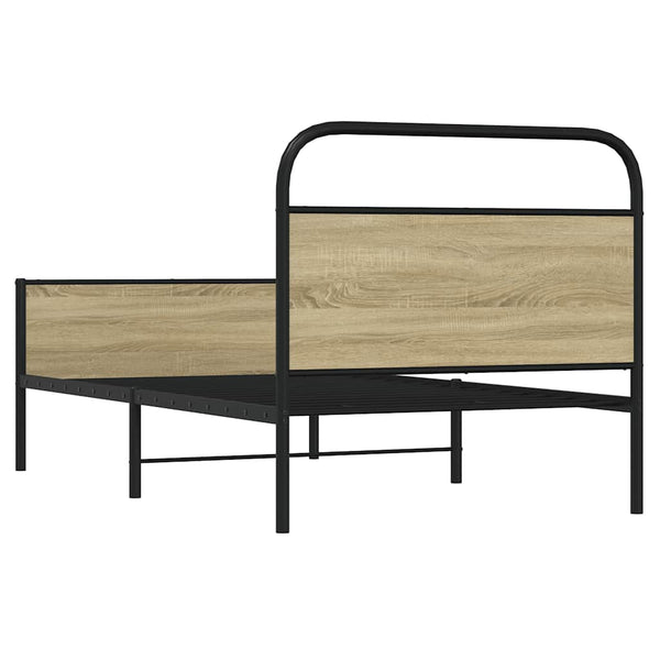 Bettgestell 90x200 cm Sonoma Eiche