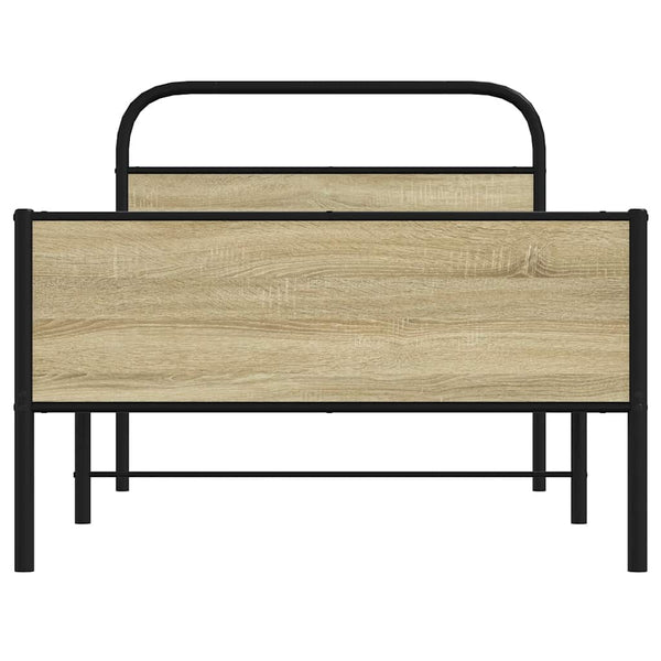 Bettgestell 100x190 cm Sonoma Eiche