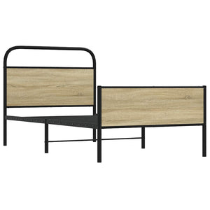 Bettgestell 100x200 cm Sonoma Eiche