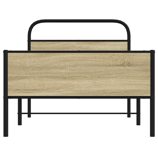 Bettgestell 107x203 cm Sonoma Eiche
