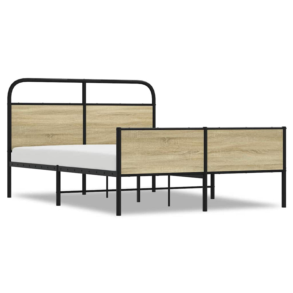 Bettgestell 120x190 cm Sonoma Eiche