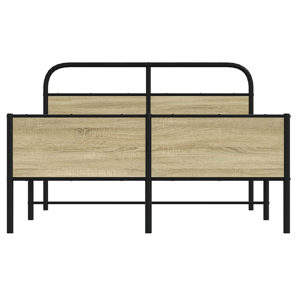 Bettgestell 120x190 cm Sonoma Eiche