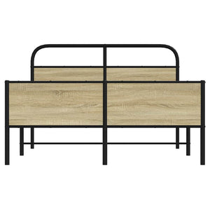 Bettgestell 135x190 cm Sonoma Eiche
