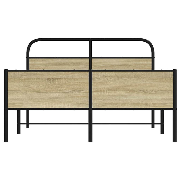 Bettgestell 135x190 cm Sonoma Eiche
