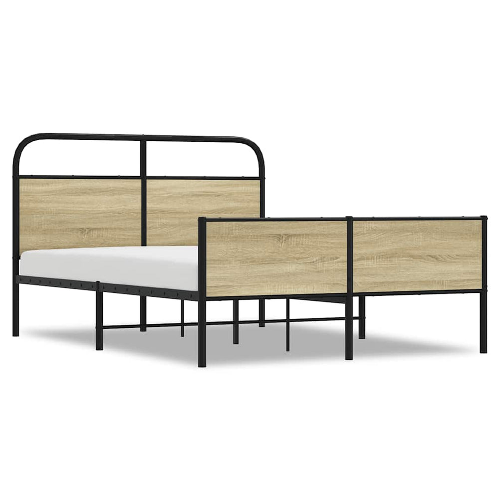Bettgestell 140x190 cm Sonoma Eiche